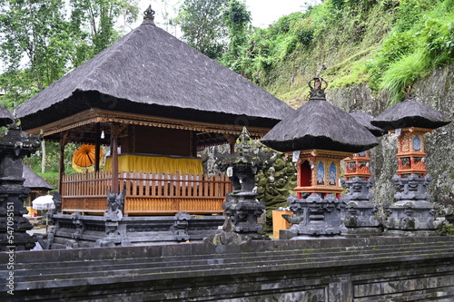 Bali, Indonesia - November 11, 2022: The Goa Gajah Temple