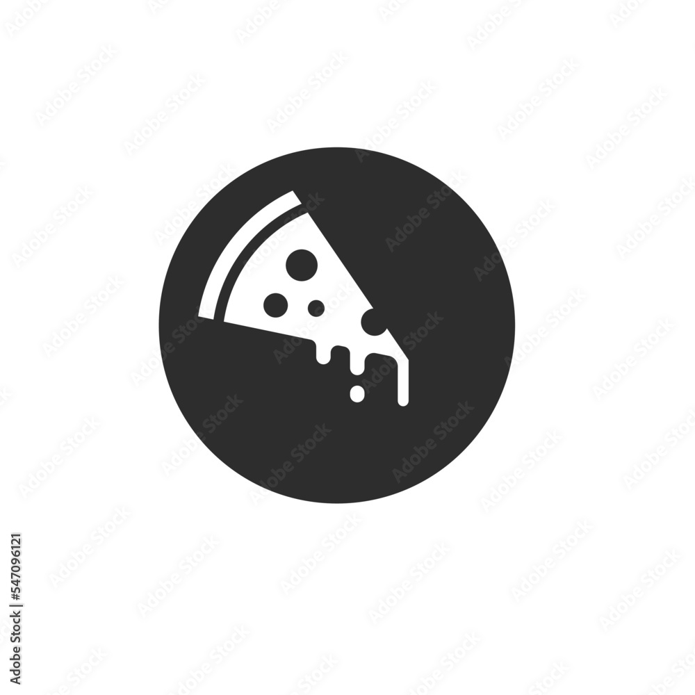 black pizza icon vector illustration design template black pizza icon vector illustration design template