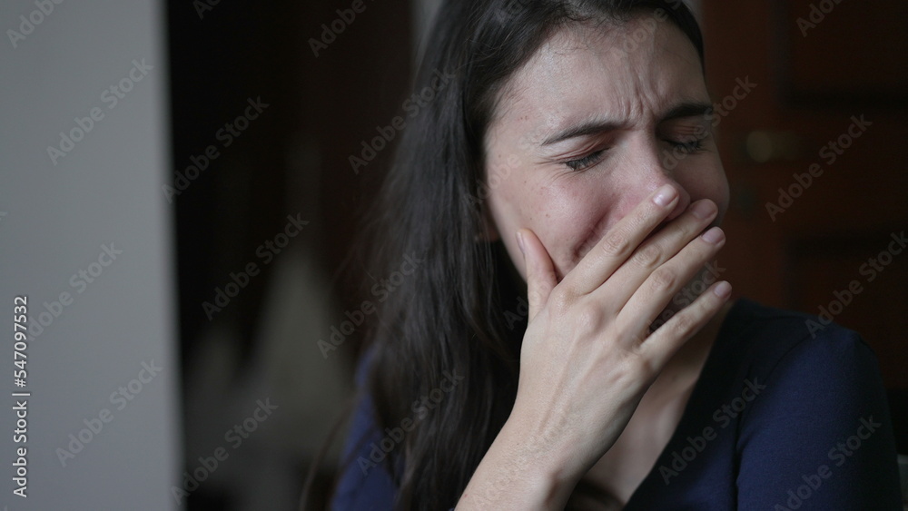 Woman reacting with surprise and unbelief to news told by friend. Person closeup face emotional reaction with consternation