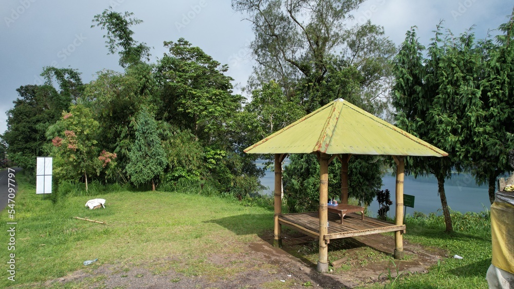 Bali, Indonesia - November 12, 2022: The Scenery of Munduk area at North Bali Bali, Indonesia - November 12, 2022: The Scenery of Munduk area at North Bali