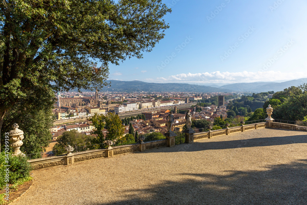 View of Florence from the Bardini garden