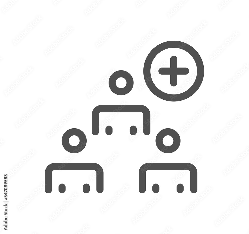 Video conferencing icon outline and linear symbol.
Video conferencing icon outline and linear symbol.