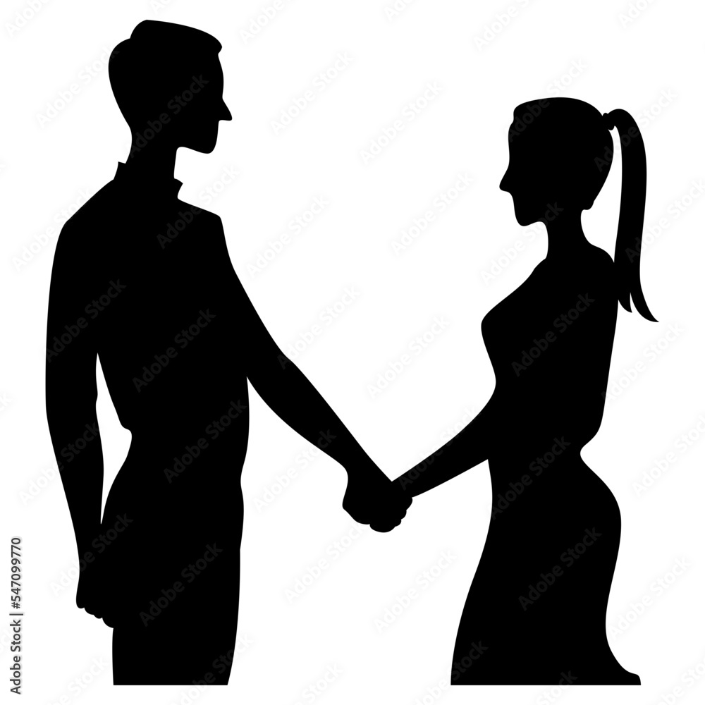 Silhouette Valentines Silhouette Of A Couple Silhouette Valentines Silhouette Of A Couple
