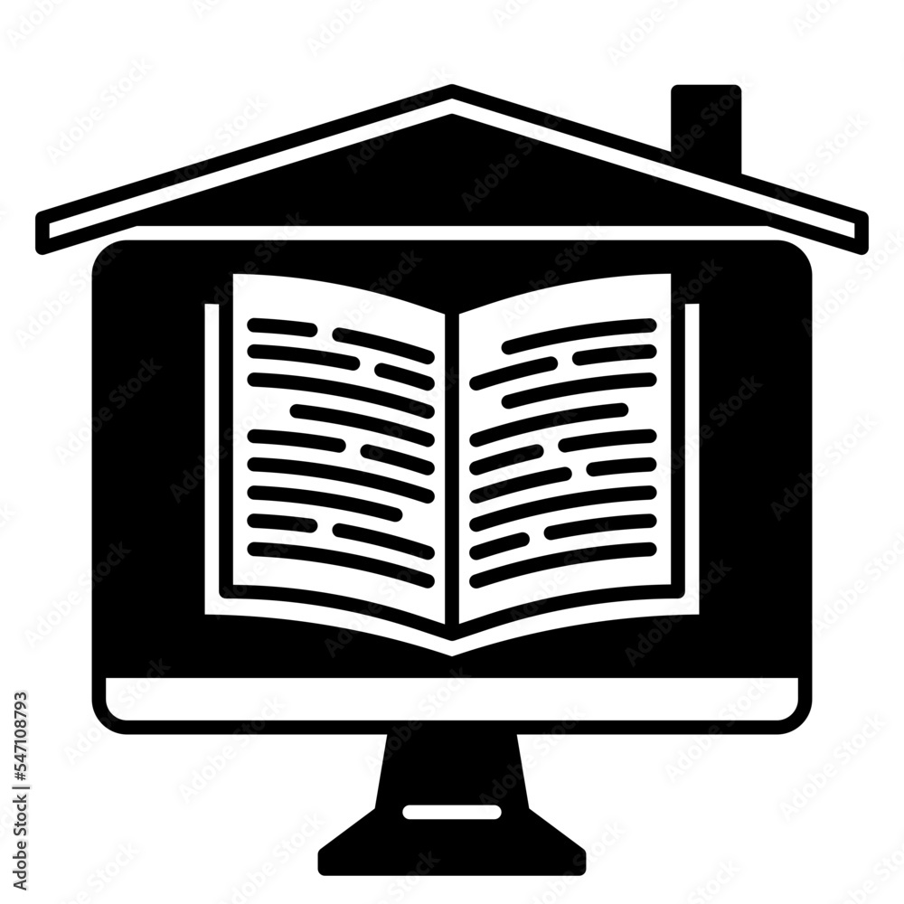homeschooling solid icon homeschooling solid icon