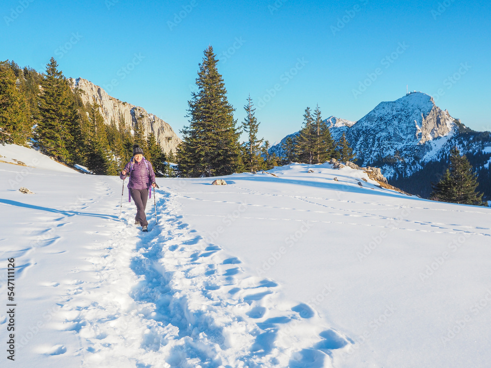 Winterwanderung auf den Breitenstein (Bayerische Alpen)