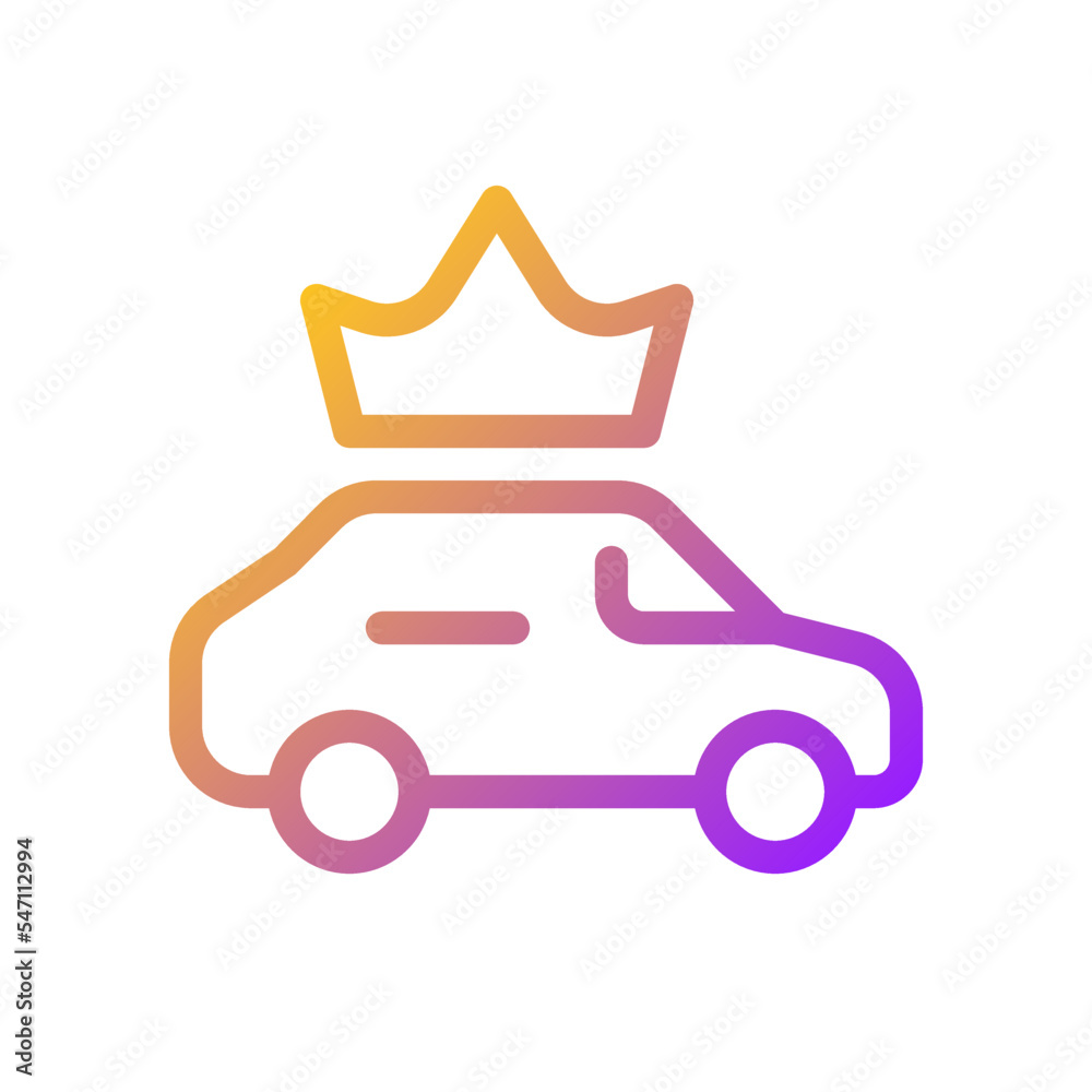 Premium taxi service pixel perfect gradient linear ui icon. Luxury cars for passengers. Online order. Line color user interface symbol. Modern style pictogram. Vector isolated outline illustration Premium taxi service pixel perfect gradient linear ui icon. Luxury cars for passengers. Online order. Line color user interface symbol. Modern style pictogram. Vector isolated outline illustration