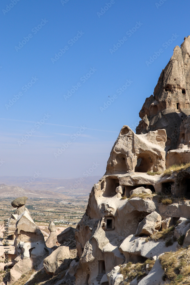 Old Town of Cappadocia. High quality photo