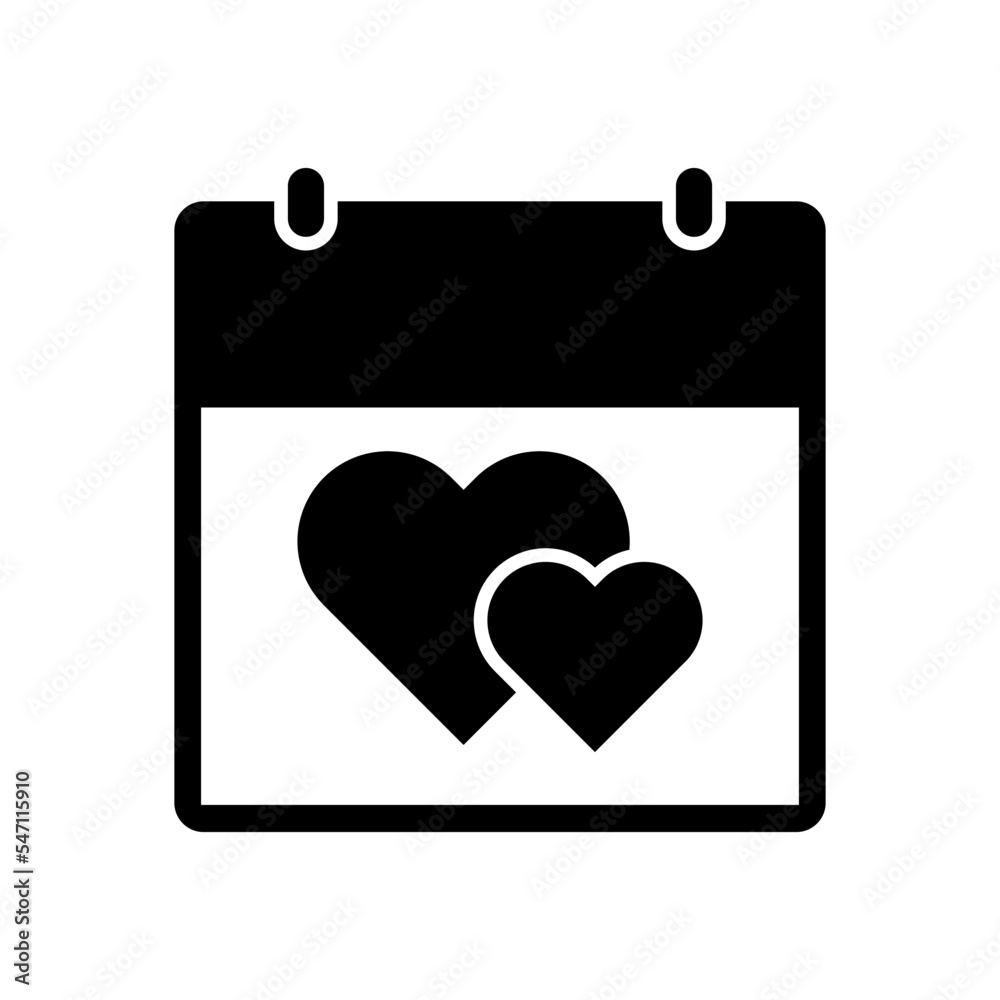 calendar illustration in trendy flat style calendar illustration in trendy flat style