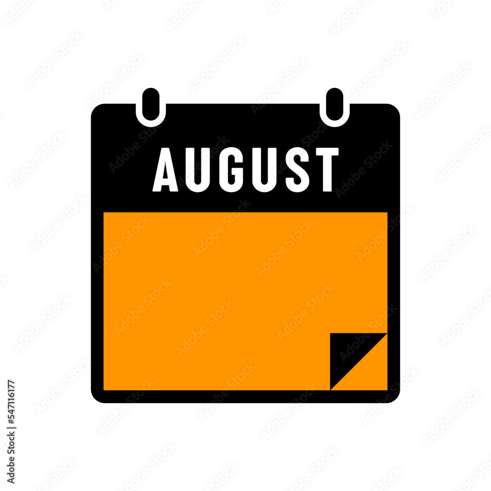 calendar illustration in trendy flat style calendar illustration in trendy flat style