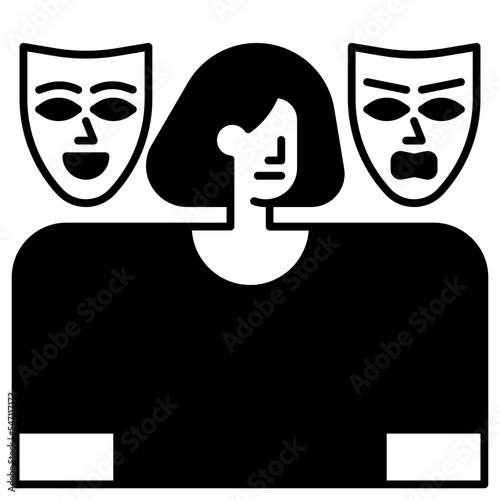bipolar solid icon