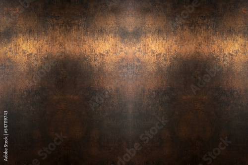 Abstract rusty metal background. A place to copy. Blank for the design. Selective focus.