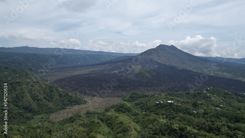 Bali, Indonesia - November 12, 2022: The Mount Batur Volcano © Julius