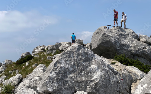 Peak Veliki Risnjak (1,528 m) in Risnjak National Park, Crni Lug - Croatia (Vrh Veliki Risnjak (1.528 m) u nacionalnom parku Risnjak, Crni Lug - Gorski kotar, Hrvatska) photo