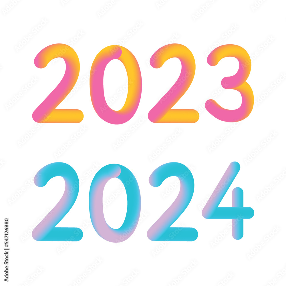 Happy new year 2023 2024 future metaverse neon text neon with metal effect, numbers and futurism lines. Vector greeting card, banner, congratulation poster 3d illustration. Modern trendy electronic Happy new year 2023 2024 future metaverse neon text neon with metal effect, numbers and futurism lines. Vector greeting card, banner, congratulation poster 3d illustration. Modern trendy electronic