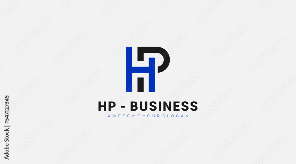Letter HP PH business vector logo design icon illustration Letter HP PH business vector logo design icon illustration