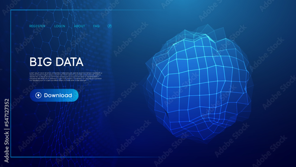 Abstract low poly sphere digital network background. Geometric futuristic blue technology background. Low poly wireframe vector design. Abstract low poly sphere digital network background. Geometric futuristic blue technology background. Low poly wireframe vector design.