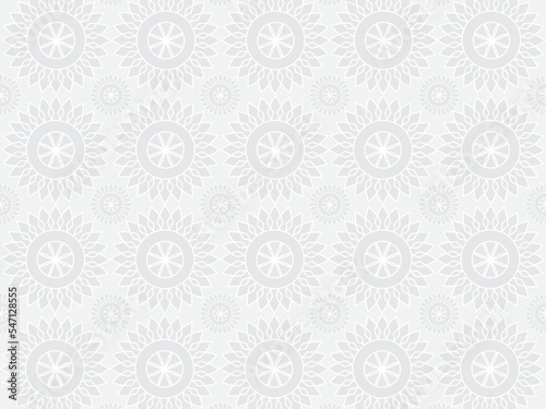 flower pattern on a white background