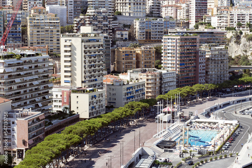 Principality of Monaco, buildings, downtown, French Riviera