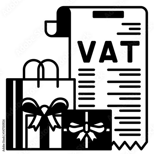 vat solid icon
