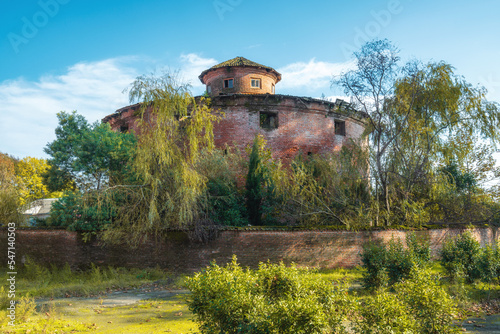 The old fortress of Zindan, then the prison where Joseph Stalin served time. Built in 1747, Lankaran city, Azerbaijan photo