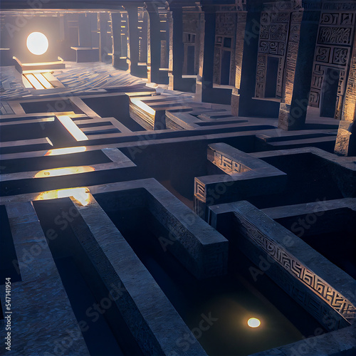 Maze illustration