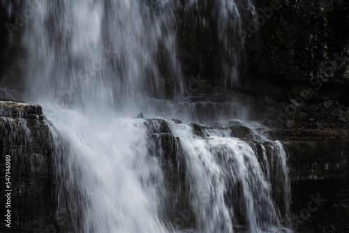 Fotografija Details of the famous waterfalls of Madonna di Campiglio, in the italian Dolomit