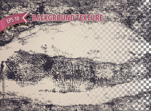 Isolated rough overlay grunge texture with distressed effect. Abstract background to imitate vintage scrapes, scratch, roughness, cuts. Vector backdrop.