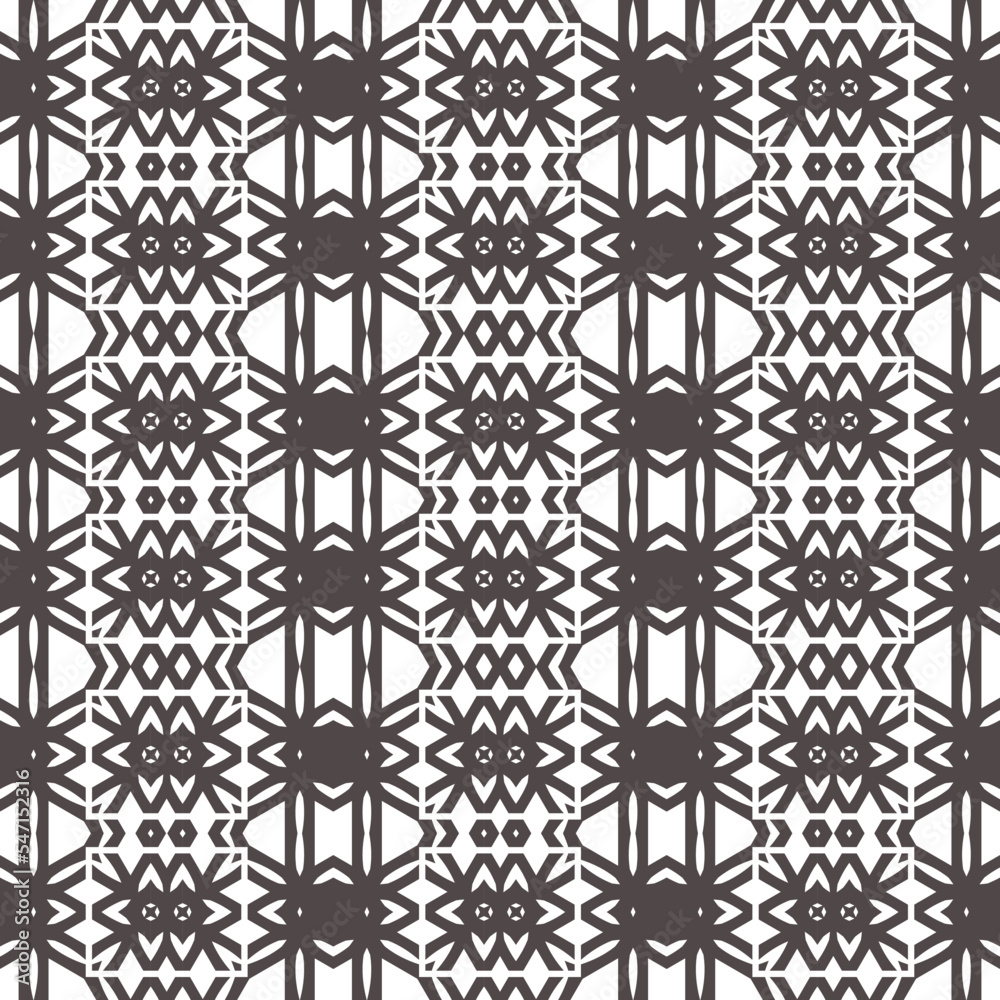 Geometric pattern. Seamless vector background. Ethnic graphic design.	