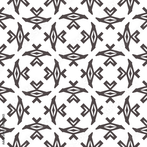 Geometric pattern. Seamless vector background. Ethnic graphic design. 