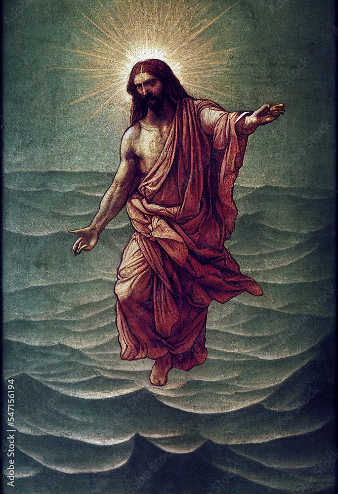 jesus christ Stock Illustration | Adobe Stock