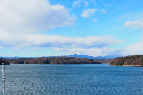 狭山湖の眺め, Sayama Lake, Saitama Prefecture, Japan