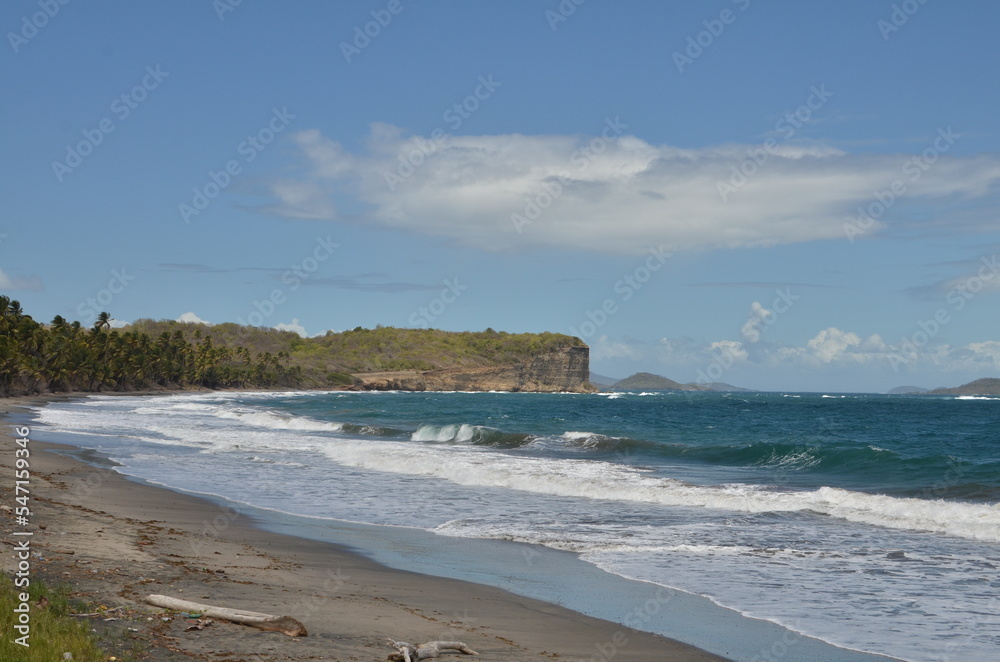 Rough Caribic Beach caribbean rocks waves White Water Coast