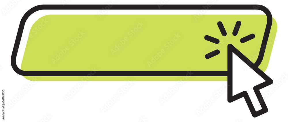 Action button. Click here element with pointing arrow cursor Action button. Click here element with pointing arrow cursor