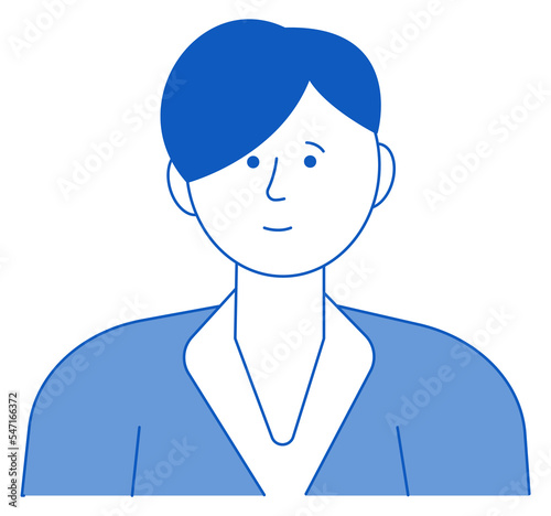 Female user avatar. Generic app profile picture