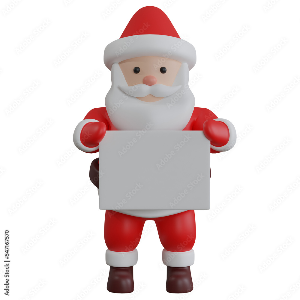3D Holiday Season Christmas Santa Claus Character Pose. PNG Transparent Background. 3D Holiday Season Christmas Santa Claus Character Pose. PNG Transparent Background.