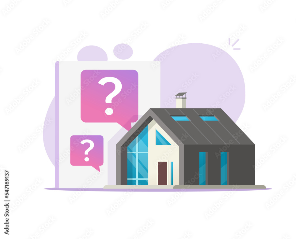 Home house question mark problem advice vector graphic, real estate legal law assistance advice service concept, help choosing unknown realty property, mortgage loan doubt cost image Home house question mark problem advice vector graphic, real estate legal law assistance advice service concept, help choosing unknown realty property, mortgage loan doubt cost image