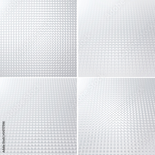 Circle Abstract Pattern.dotted texture.Halftone dots vector background © miloje