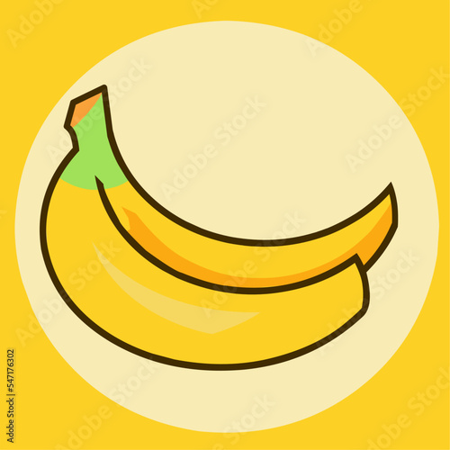 illustration of banana fruit 