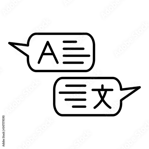 bubble chat icon