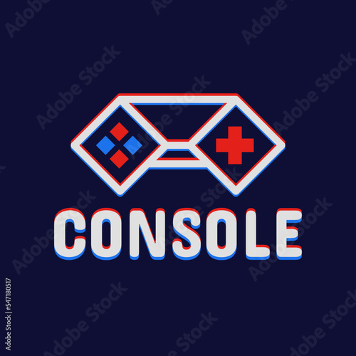 Gaming console logo design