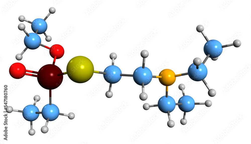 3D image of nerve agent VE skeletal formula - molecular chemical structure of chemical warfare agent isolated on white background
3D image of nerve agent VE skeletal formula - molecular chemical structure of chemical warfare agent isolated on white background
