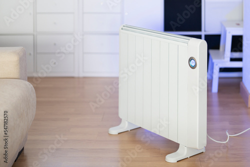 A heater heat emitter emitting heat in the home