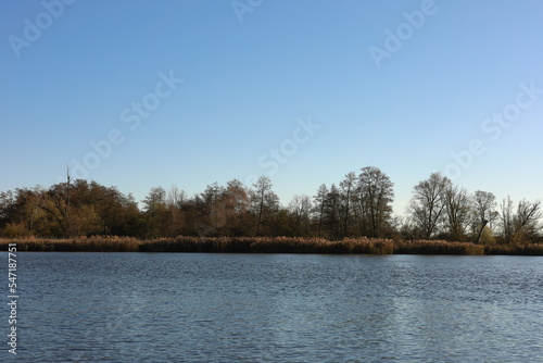 river Odra in autumn