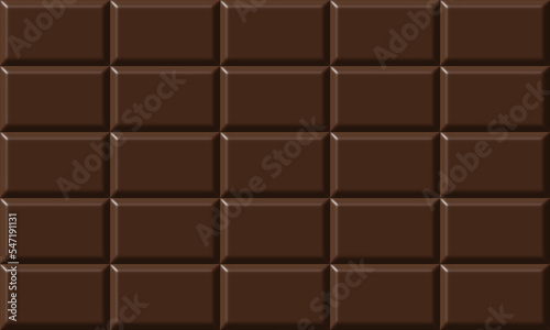 3D chocolate bar illustration