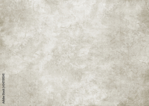 Old paper background. Painted watercolor illustration cover design, cards, flyer, poster, banner. Grey watercolour banner. Handmade textured backdrop. Aged vintage blank for design.
