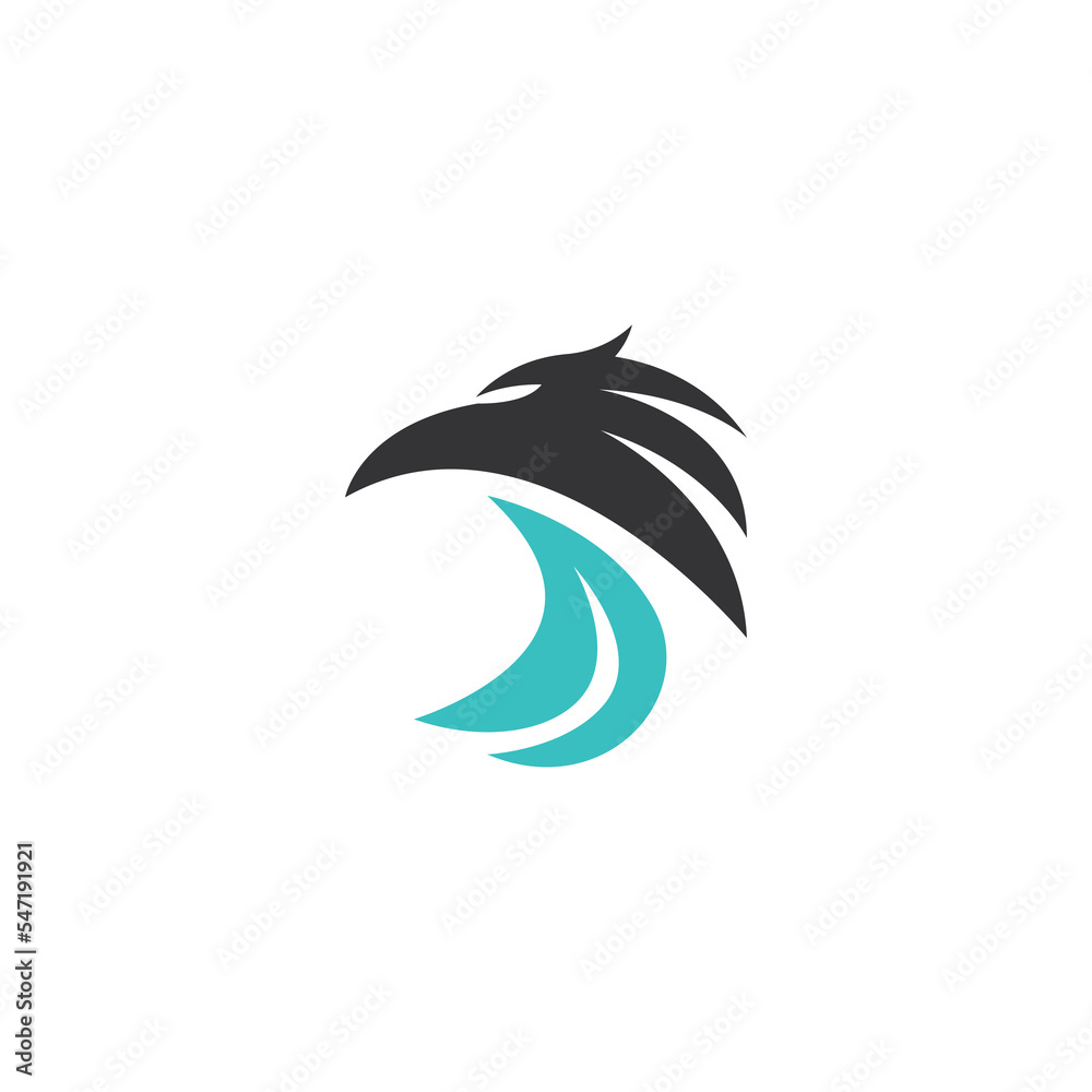 Falcon Logo Template vector Falcon Logo Template vector