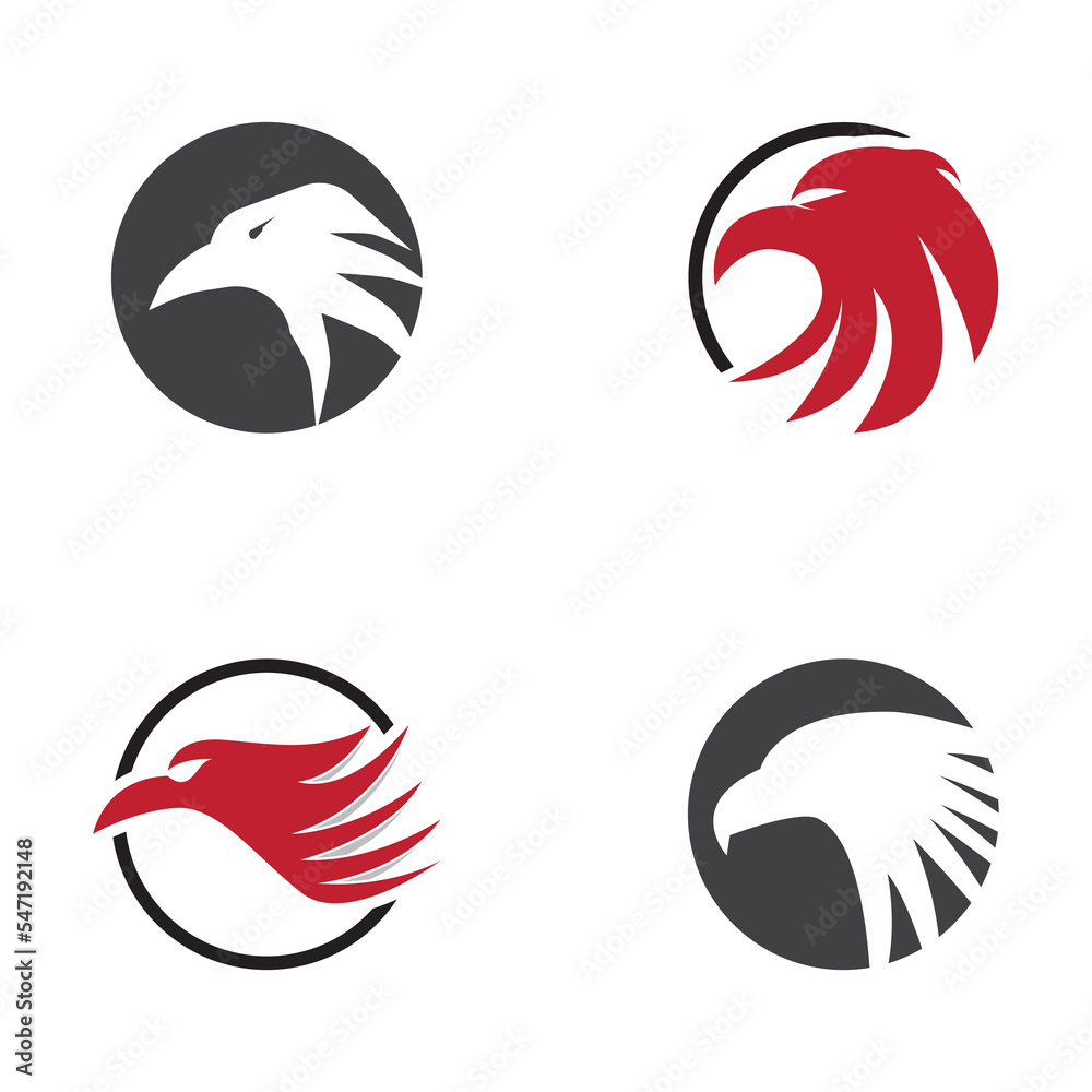 Falcon Logo Template vector Falcon Logo Template vector
