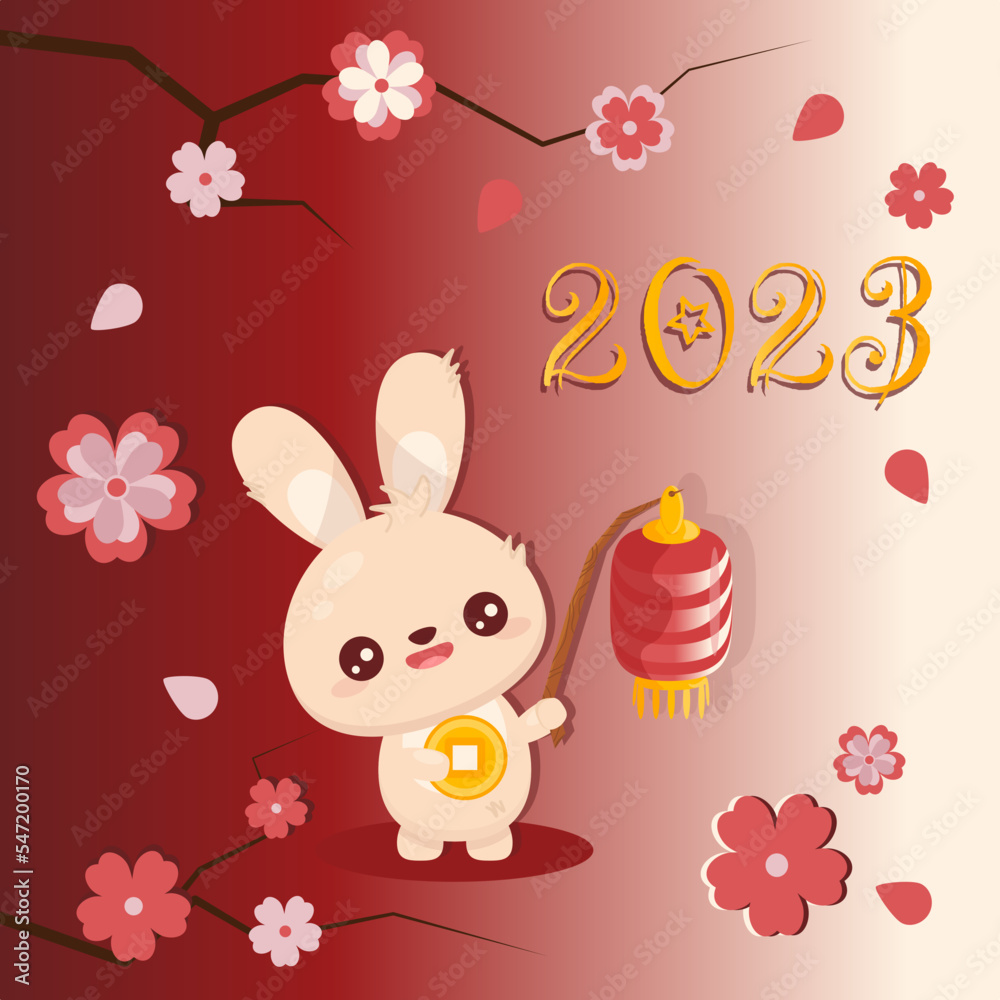 Chinese New Year 2023 Year of the rabbit 