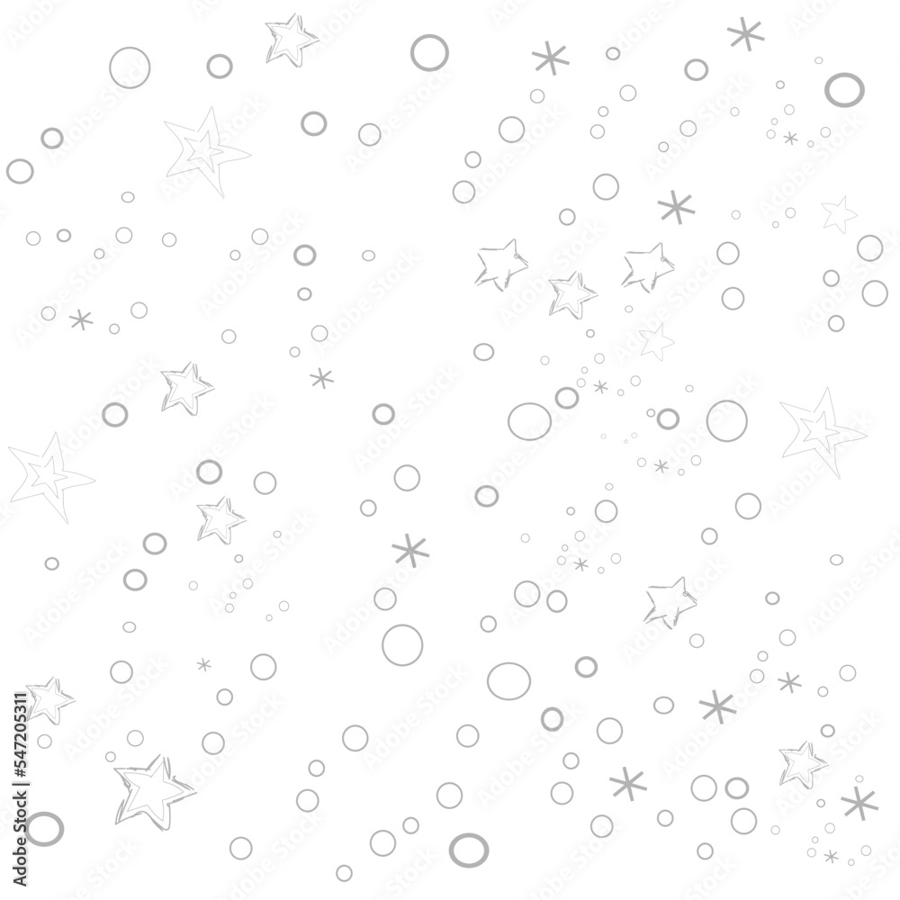 Schnee Hintergrund Skizze Sterne Stern Star silber grau