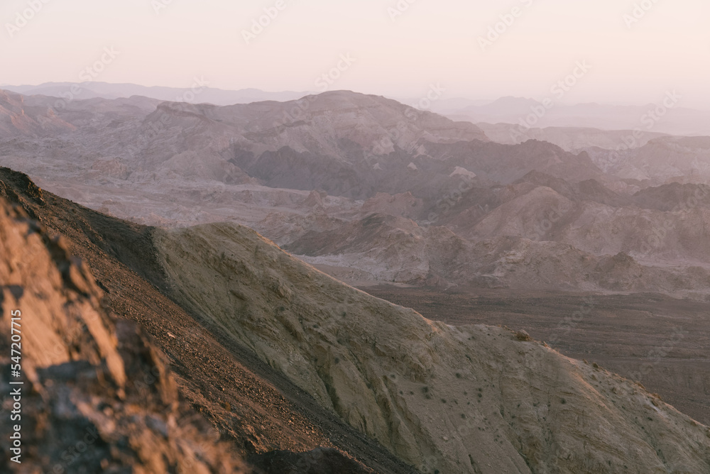 Mountains in the morning